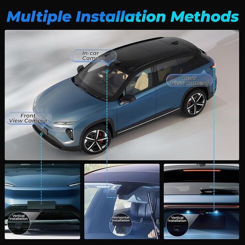 AHD 1080P Vehicle Backup Camera for Car,360°Rotatable Reverse Rear View Cameras Night Vision IP69K Waterproof Rear/Front/Side View Camera 170° Wide Angle Reverse Line Universal for Vehicles in Saudi Arabia