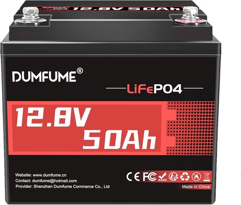بطارية ليثيوم LiFePO4 صغيرة 12 فولت 100 أمبير، 100 أمبير BMS، 1280 وات في الساعة، 6000+ دورات BCI Group 24 بطارية ليثيوم فوسفات الحديد مثالية لتخزين الطاقة RV والطاقة الشمسية وخارج الشبكة والطاقة المنزلية in Kuwait