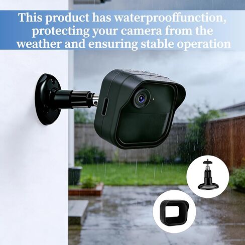 حامل كاميرا لـ Blink Outdoor 4/2K+، 3 عبوات 360 درجة قابلة للتعديل مع حامل كاميرا خارجي وميض، حافظة سيليكون مقاومة للطقس، ملحقات حامل تثبيت على الحائط لوحدة المزامنة (الكاميرا غير متضمنة) in Kuwait
