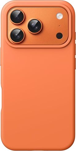 حافظة JETech من السيليكون السائل لهاتف iPhone 17 Pro مقاس 6.3 بوصة، حماية كاملة لكامل الجسم بملمس حريري ناعم، غطاء هاتف مضاد للخدش ومقاوم للصدمات مع بطانة من الألياف الدقيقة (أزرق داكن) in Saudi Arabia
