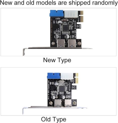CHICIRIS PCIE to USB3.0 Expansion Card Adapter - Fast 5Gbps Transfer Speeds - Works with for Music Production Studios, PCIE to USB3.0 Expansion Module in Saudi Arabia