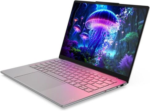 Lenovo Slim 7i Aura Edition Laptop with Intel Core Ultra 5 226V Processor, 14" Touchscreen OLED 400nits Display, 16 GB LPDDR5X-8533MT/s Memory, 1TB Storage, Wi-Fi 7, 5MP RGB+IR Cam, and Win 11 Pro in Kuwait