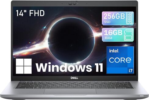 كمبيوتر محمول Dell Latitude 5420 مقاس 14 بوصة FHD Business i7، Intel Core i7-1165G7 حتى 4.7 جيجا هرتز، ذاكرة الوصول العشوائي 16 جيجا، 256 جيجا SSD، Thunderbolt4، لوحة مفاتيح بإضاءة خلفية، كمبيوتر محمول Latitude Windows 11 Pro (متجدد) in Kuwait
