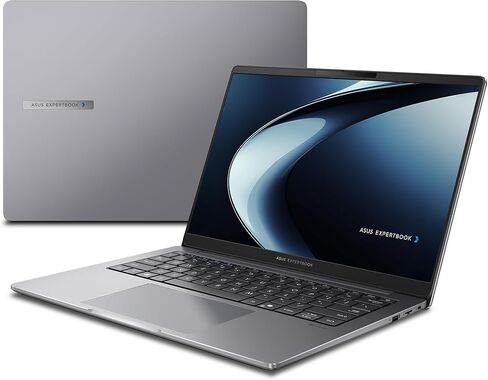 كمبيوتر محمول للأعمال ASUS ExpertBook PM3 مقاس 14 بوصة، ومعالج AMD Ryzen AI7 350، وذاكرة وصول عشوائي 32 جيجابايت، و1 تيرابايت SSD، وواي فاي 7، ونظام التشغيل Windows 11 Pro، رمادي ضبابي، PM3406CKA-XS76 in Kuwait
