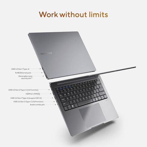 كمبيوتر محمول للأعمال ASUS ExpertBook PM3 مقاس 14 بوصة، ومعالج AMD Ryzen AI7 350، وذاكرة وصول عشوائي 32 جيجابايت، و1 تيرابايت SSD، وواي فاي 7، ونظام التشغيل Windows 11 Pro، رمادي ضبابي، PM3406CKA-XS76 in Kuwait