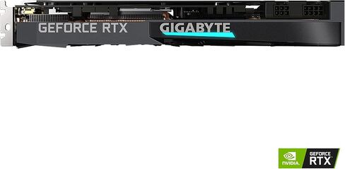 بطاقة رسومات GIGABYTE GeForce RTX 3070 Eagle OC 8G (REV2.0)، 3X WINDFORCE Fans، LHR، 8GB 256-bit GDDR6، GV-N3070EAGLE OC-8GD REV2.0 بطاقة فيديو (متجددة) in Kuwait