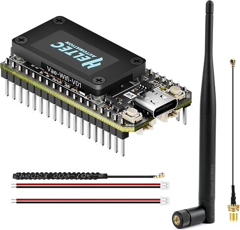 لوحة تطوير WiFi LoRa 32 V4 مع 0.96 بوصة OLED ESP32S3 WiFi & BLE وحدة SX1262 LoRa Node 28dBm 915MHz لـ Arduino Meshtastic LoRaWAN IoT in Saudi Arabia