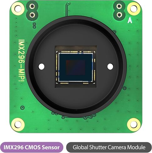 GS Camera Module with IMX296 Color Sensor Support Global Shutter External Trigger 1.58MPixel up to 60fps 1456x1088 Pixels Compatible with Raspberry pi Global Shutter Camera in Saudi Arabia