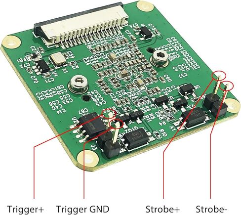 GS Camera Module with IMX296 Color Sensor Support Global Shutter External Trigger 1.58MPixel up to 60fps 1456x1088 Pixels Compatible with Raspberry pi Global Shutter Camera in Saudi Arabia