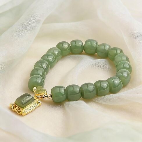 Lucky Bracelet for Women & Men, Retro Synthetic Red Agate Bead Bracelet, Unique Gift for Family, Friends in Saudi Arabia