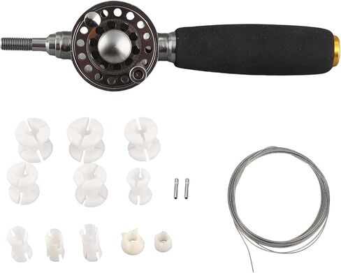 BLG50 All Metal Fishing Reel, 2+1BB High Speed Fishing Wheel, Premium Aluminum Construction with Ceramic - Plated Guide Eye, Anti - Skid Unloading Force Adjustment Button in Saudi Arabia
