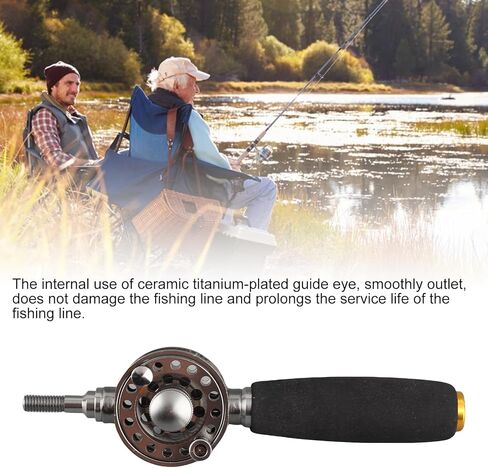 BLG50 All Metal Fishing Reel, 2+1BB High Speed Fishing Wheel, Premium Aluminum Construction with Ceramic - Plated Guide Eye, Anti - Skid Unloading Force Adjustment Button in Saudi Arabia