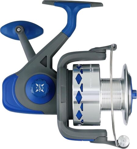 بكرة صيد دوارة شكسبير كونتيندر، مقاس 80، مقاومة فورية للعكس، نظام سحب أمامي من اللباد، بكرة ألومنيوم متينة in Kuwait