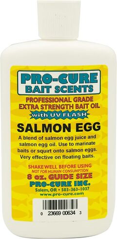 Pro-Cure Salmon Egg Bait Oil, 8 Ounce in Saudi Arabia