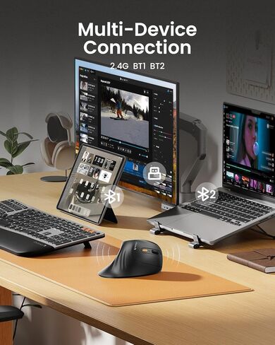 ProtoArc Bluetooth Ergonomic Keyboard and Ergonomic Mouse in Saudi Arabia