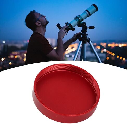 Telescope Lens Caps, M48 x 0.75mm Aluminum Alloy Eyepiece Lens Dust Cover for, for AstroTech in Saudi Arabia