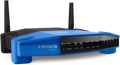 لينكسيس WRT1200AC راوتر لاسلكي ثنائي النطاق وواي فاي مع منافذ جيجابت وUSB 3.0 وeSATA in Saudi Arabia