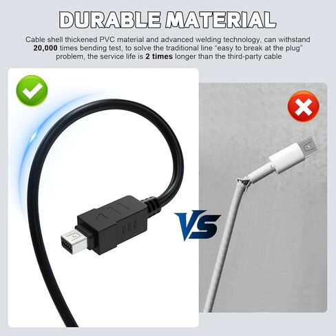 كابل CB-USB5 USB6 CB-USB8 متوافق مع Olympus Tough TG-870 TG-860 TG-850 TG-835 TG-830 TG-820 TG-810 TG-630 TG-610 TG-320 TG-310، Stylus 1050SW 790SW 720SW 710 600، 4.9 قدم (قابس USB من النوع A) in Saudi Arabia