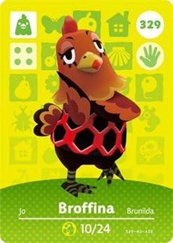 Broffina - Nintendo Animal Crossing Happy Home Designer Series 4 Amiibo Card - 329 in Kuwait