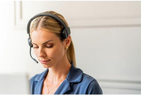 سماعة رأس Poly Voyager 4310-M Microsoft Teams USB-A معتمدة +BT700 dongle TAA - شهادة Microsoft TeamsUSB Type A - سلكية/لاسلكية - بلوتوث in Saudi Arabia