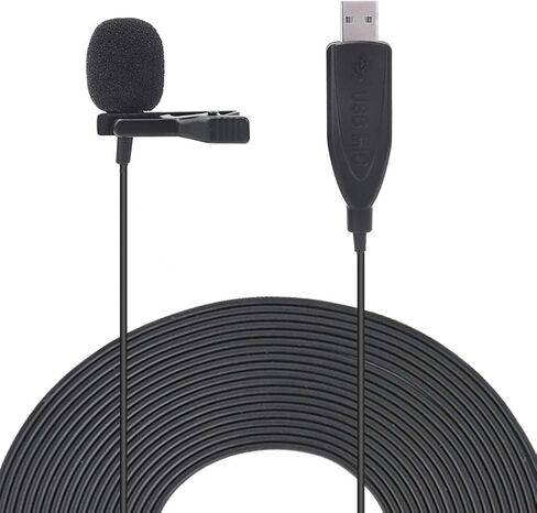 Acouto USB Clamp/Holder Microphone with OmniDirectional Sound, Portable Conference Mic, HighQuality Recording for Interviews and Videos in Saudi Arabia