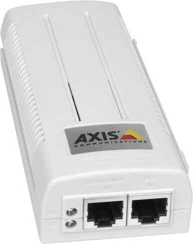 AXIS T8120 Midspan 15 W 1-port - Power injector - AC 100-240 V - 15 Watt - 1 output connector(s) - United States - for AXIS M1103, M1104, M1113, M1113-E, M1114, M1114-E, M1143-L, M1144-L in Saudi Arabia