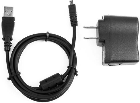 USB AC/DC Power Adapter Battery Charger + PC Camera Cable Cord for Nikon Coolpix S8100 S 8100 S8200 S 8200 in Saudi Arabia