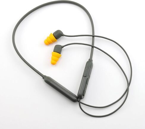 Replacement Triple Flange Ear Tips for Elgin Discord Gen 3 / Rumble/Rumble Wired, Soft Silicone Ear Tips, 12 Pairs (Yellow, Large) in Saudi Arabia