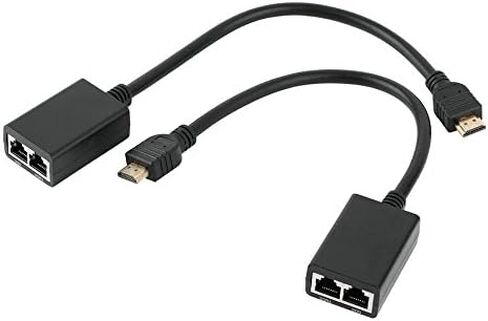 1080p 3D HDMI Over RJ45 CAT5e CAT6 UATP LAN Ethernet Balun Extender Repeater in Saudi Arabia