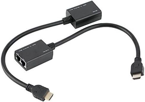 1080p 3D HDMI Over RJ45 CAT5e CAT6 UATP LAN Ethernet Balun Extender Repeater in Saudi Arabia