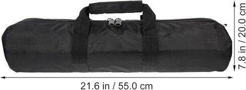 Tripod Carrying Bag Thickened 55cm X 13cm Equipment Carrying Case for Photography Light Stands Mic Stands with Zipper Closure Suitable for Photographers in Saudi Arabia