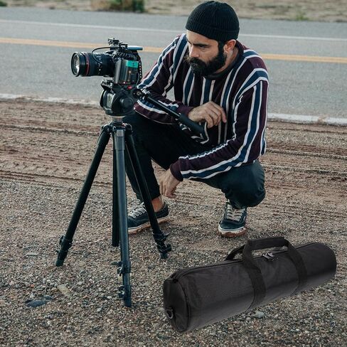 Tripod Carrying Bag Thickened 55cm X 13cm Equipment Carrying Case for Photography Light Stands Mic Stands with Zipper Closure Suitable for Photographers in Saudi Arabia