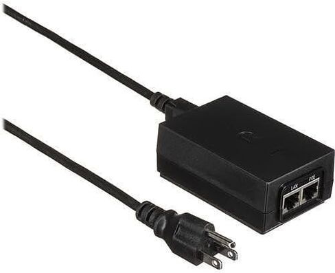 POE-24-24W-G محول PoE 24V، عالي الطاقة، أسود in Saudi Arabia