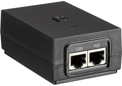 محول POE-48-24W-G 48V PoE، أسود in Kuwait