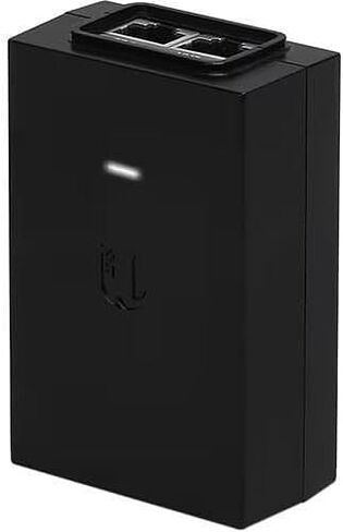 POE-24-30W محول PoE 24V، 30W، أسود in Saudi Arabia