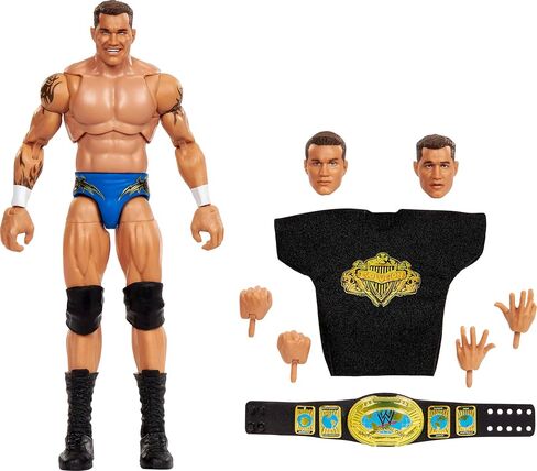Mattel WWE Ultimate Edition John Cena 6 بوصة الشكل والملحقات مجموعة ، 10+ قطع تشمل رؤوس وأيدي قابلة للتبديل (Amazon Exclusive) in Saudi Arabia