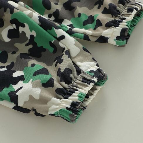 WZTYYDS Toddler Baby Boys Fall Clothes 1T 2T 3T 4T 5T Kids Winter Outfit Letter Tank Pullover Sweatshirt Camouflage Pants Set in Saudi Arabia