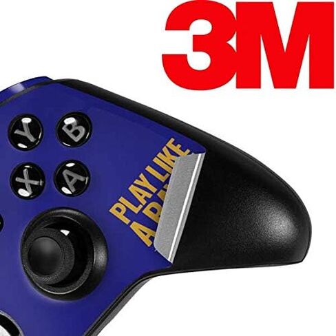 غلاف Skinit المخصص للألعاب متوافق مع وحدة تحكم Xbox One Elite - تصميم شعار فريق NFL Baltimore Ravens المرخص رسميًا in Kuwait