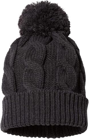 Richardson Chunk Twist Knit Beanie with Cuff One Size Seafoam in Saudi Arabia