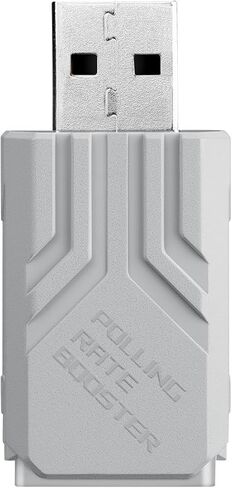 ASUS ROG Polling Rate Booster – USB 2.0 Type-A, 8000 Hz Polling Rate in Wireless/Wired, Ultra-Low Latency with ROG SpeedNova Technology, Plug-and-Play with Compatible ROG Mice & Keyboards - Black in Saudi Arabia
