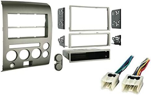 Harmony Audio HA-707550 Compatible with Fits Nissan Armada 2007 Factory Stereo Radio to Aftermarket Radio Harness Adapter and 99-7606 Dual Zone AC in Saudi Arabia