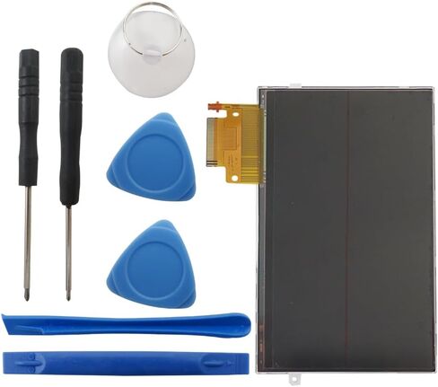 شاشة عرض LCD مقاس 4.3 بوصة من GRABOTE بإضاءة خلفية لشاشة LCD وجزء شاشة LCD وملحقات إصلاح بديلة للوحة LCD لـ PSP2000 2001 Slim in Saudi Arabia