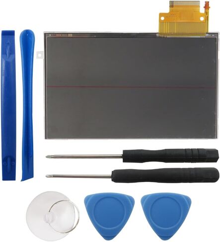 استبدال إصلاح إصلاح سهل التركيب من GRABOTE، استبدال شاشة LCD/عرض 4.3 بوصة مع أدوات إصلاح لأجزاء شاشة LCD لوحدة التحكم PSP 2000 2001 in Kuwait