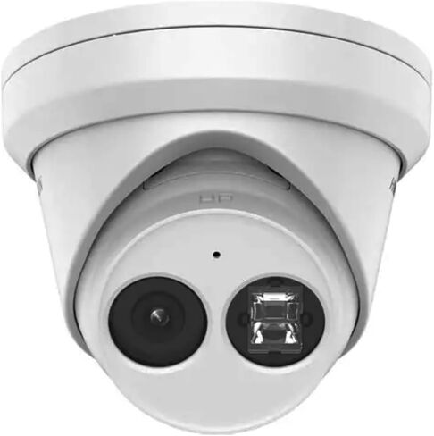 كاميرا Real HD DS-2CD2343G2-I 4MP Turret POE IP، اكتشاف الإنسان والمركبة، عدسة 2.8 مم، مسافة IR 100 قدم، WDR، IP67 خارجي، حزمة H.256+ مع WMS WML PC130T DS-1273ZJ-130-TRL حامل تثبيت على الحائط in Kuwait