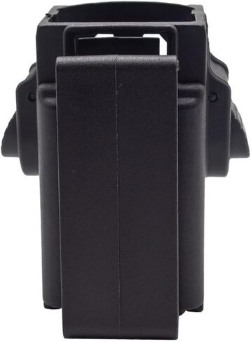 Tactical Flashlight Holster, Flashlight Pouch, Compatible with Various Flashlights, LED, Black ABS, Clip-on, Not Water Resistant in Kuwait