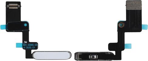 جزء إصلاح بديل لمنفذ الشحن USB Flex Dock لجهاز iPad 11th (2025) 10.9 بوصة A3354/A3355/A3356-White in Saudi Arabia