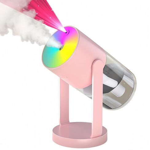 مرطب غرفة النوم UEISODC، مرطب محمول صغير USB مع رذاذ نانو دقيق بالموجات فوق الصوتية، إيقاف تلقائي، تصميم قابل للدوران، تشغيل هادئ، وسهولة إعادة التعبئة والتنظيف in Kuwait