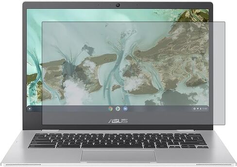 واقي شاشة (مجموعة من قطعتين) متوافق مع ASUS CX1 14 Chromebook CX1400CKADB84F عالي الوضوح ومضاد للخدش in Kuwait