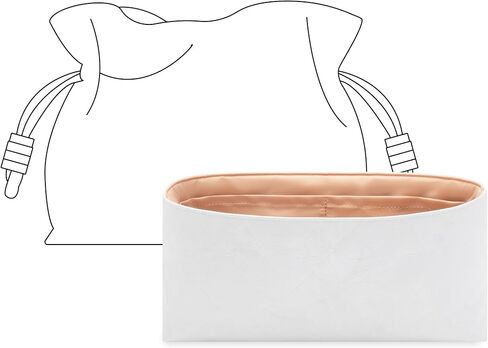 إدراج منظم حقيبة اليد لحقيبة يد LOEWE Cubi L، مقاس مخصص داخل محفظة رمادية فاخرة خفيفة الوزن ومقاومة للماء in Kuwait