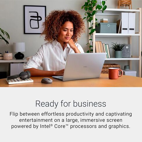 كمبيوتر محمول Dell مقاس 16 بوصة FHD+(1920 x 1200) شاشة لمس للأعمال، Intel Core 5 120U، ذاكرة الوصول العشوائي DDR5 سعة 16 جيجابايت، SSD 512 جيجابايت، لوحة مفاتيح بإضاءة خلفية كاملة الحجم، Wi-Fi 6، كاميرا، Windows 11 Pro in Kuwait